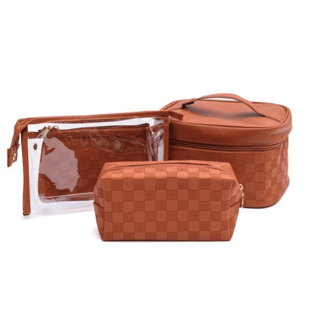 4 piece toiletry bag set